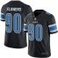 Nike Detroit Lions #90 Trey Flowers Black Mens Stitched NFL Limited Rush Jersey