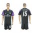 Real Madrid #15 F.Coentrao Sec Away Soccer Club Jersey