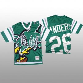 NFL Philadelphia Eagles #26 Miles Sanders Green Mens Mitchell & Nell Big Face Fashion Limited NFL Jersey
