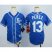 Kansas City Royals #13 Salvador Perez Blue Cool Base Stitched Youth MLB Jersey