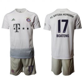 Bayern Munchen #17 Boateng Away Soccer Club Jersey