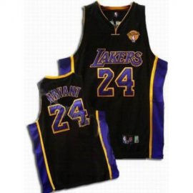 Los Angeles Lakers 24 Kobe Bryant Stitched Black Jersey 2010 Finals Jersey Cheap