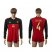 Belgium #4 Defour Red Home Long Sleeves Soccer Country Jersey
