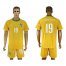 Cote dlvoire #19 Toure Yaya Home Soccer Country Jersey