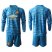 Manchester United Blank Light Blue Goalkeeper Long Sleeves Soccer Club Jersey