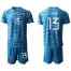 Mexico #13 G.Ochoa Blue Goalkeeper Soccer Country Jersey