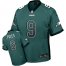 Nike Philadelphia Eagles #9 Nick Foles Midnight Green Team Color Mens Stitched NFL Elite Drift Fashion Jersey