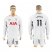 Tottenham Hotspur #11 Lamela Home Long Sleeves Soccer Club Jersey