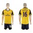 Arsenal #16 Ramsey Away Soccer Club Jersey