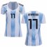 Womens Argentina #17 Otamendi Home Soccer Country Jersey