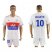 Lyon #10 Lacazette Home Soccer Club Jersey