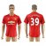 Manchester United #39 Rashford Red Home Soccer Club Jersey