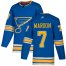 Adidas St. Louis Blues #7 Patrick Maroon Light Blue Alternate Authentic Stitched NHL Jersey