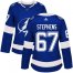 Adidas Tampa Bay Lightning #67 Mitchell Stephens Blue Home Authentic Womens Stitched NHL Jersey