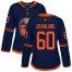 Adidas Edmonton Oilers #60 Markus Granlund Navy Alternate Authentic Womens Stitched NHL Jersey