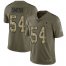 Nike Dallas Cowboys #54 Jaylon Smith Olive/Camo Mens Stitched NFL Limited 2017 Salute To Service Jersey