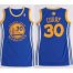 Women Golden State Warriors 30 Stephen Curry Blue Stitched NBA Jersey Dress