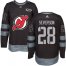 Adidas New Jersey Devils #28 Damon Severson Black 1917-2017 100th Anniversary Stitched NHL Jersey