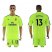 Arsenal #13 Ospina Shiny Green Goalkeeper Soccer Club Jersey