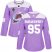 Adidas Colorado Avalanche #95 Andre Burakovsky Purple Womens 2022 Stanley Cup Champions Authentic Fights Cancer Stitched NHL Jersey Womens