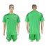 Mexico Blank Green Goalkeeper Soccer Country Jersey