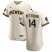 Milwaukee Brewers #14 Jace Peterson Mens Nike Cream Home 2020 Authentic Player MLB Jersey
