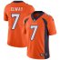 Nike Denver Broncos #7 John Elway Orange Team Color Mens Stitched NFL Vapor Untouchable Limited Jersey