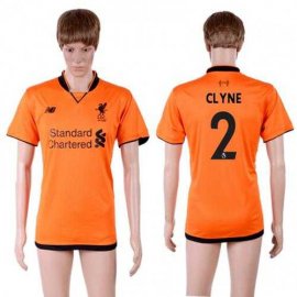 Liverpool #2 Clyne Sec Away Soccer Club Jersey