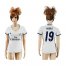 Womens Real Madrid #19 Modric Home Soccer Club Jersey