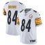 Nike Pittsburgh Steelers #84 Antonio Brown White Mens Stitched NFL Vapor Untouchable Limited Jersey