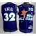 Orlando Magic 32 Shaquille ONeal Purple 1995 All Star Throwback NBA Jersey Cheap