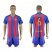 Barcelona #6 Xavi Home With Blue Shorts Soccer Club Jersey