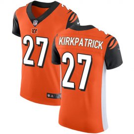 Nike Cincinnati Bengals #27 Dre Kirkpatrick Orange Alternate Mens Stitched NFL Vapor Untouchable Elite Jersey