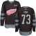 Adidas Detroit Red Wings #73 Adam Erne Black 1917-2017 100th Anniversary Stitched NHL Jersey