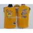 Youth Golden State Warriors #30 Stephen Curry Yellow stitched 2016 The Finals ‘The City NBA Jersey