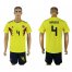 Colombia #4 RAMIREZ Home 2018 FIFA World Cup Soccer Jersey