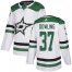 Adidas Dallas Stars #37 Justin Dowling White Road Authentic Youth Stitched NHL Jersey