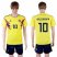 Colombia #10 Valderrama Home Soccer Country Jersey