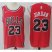 Mens Nike Chicago Bulls #23 Michael Jordan Red NBA Swingman Icon Edition Jersey