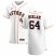 Houston Astros #64 Brandon Bielak Mens Nike White Home 2020 Authentic Player MLB Jersey