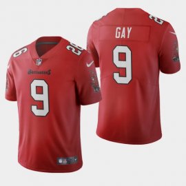 Tampa Bay Buccaneers #9 Matt Gay Red Mens Nike 2020 Vapor Limited NFL Jersey