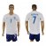 England #7 Beckham Home Soccer Country Jersey