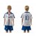 Italy #10 Totti White Away Kid Soccer Country Jersey