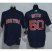 Boston Red Sox #50 Mookie Betts Dark Blue Cool Base Stitched Youth MLB Jersey