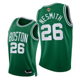 Nike Boston Celtics #26 Aaron Nesmith Green Womens 2022 NBA Finals Diamond Anniversary Jersey Womens