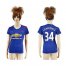 Womens Manchester United #34 Lawrence Away Soccer Club Jersey