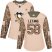 Adidas Pittsburgh Penguins #58 Kris Letang Camo Authentic 2017 Veterans Day Womens Stitched NHL Jersey