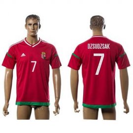 Hungary #7 Dzsudzsak Home Soccer Country Jersey