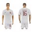 Roma #16 De Rossi Away Soccer Club Jersey
