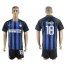 Inter Milan #18 Caner Home Soccer Club Jersey